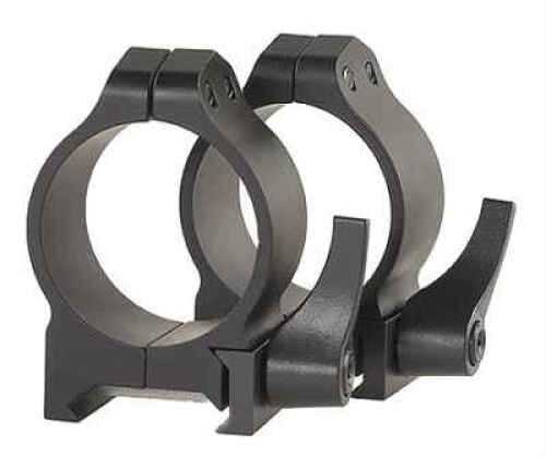 Warne Scope Mounts Maxima Quick Detach Ring 30mm Medium Matte Finish 214LM